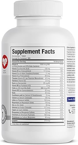 Miniatura 2 de Bronson ONE Daily Multivitamínico Completo Multimineral para Hombres 50+, 360 Tabletas