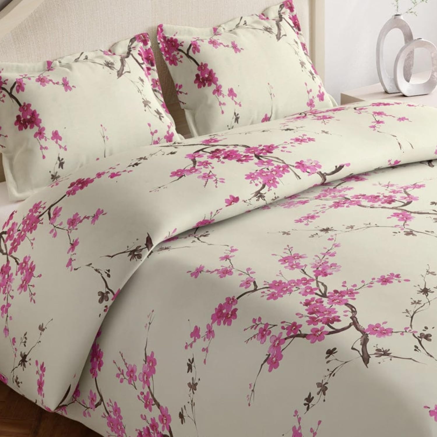 Haus & Kinder Cotton Bedsheet - Queen Size -17