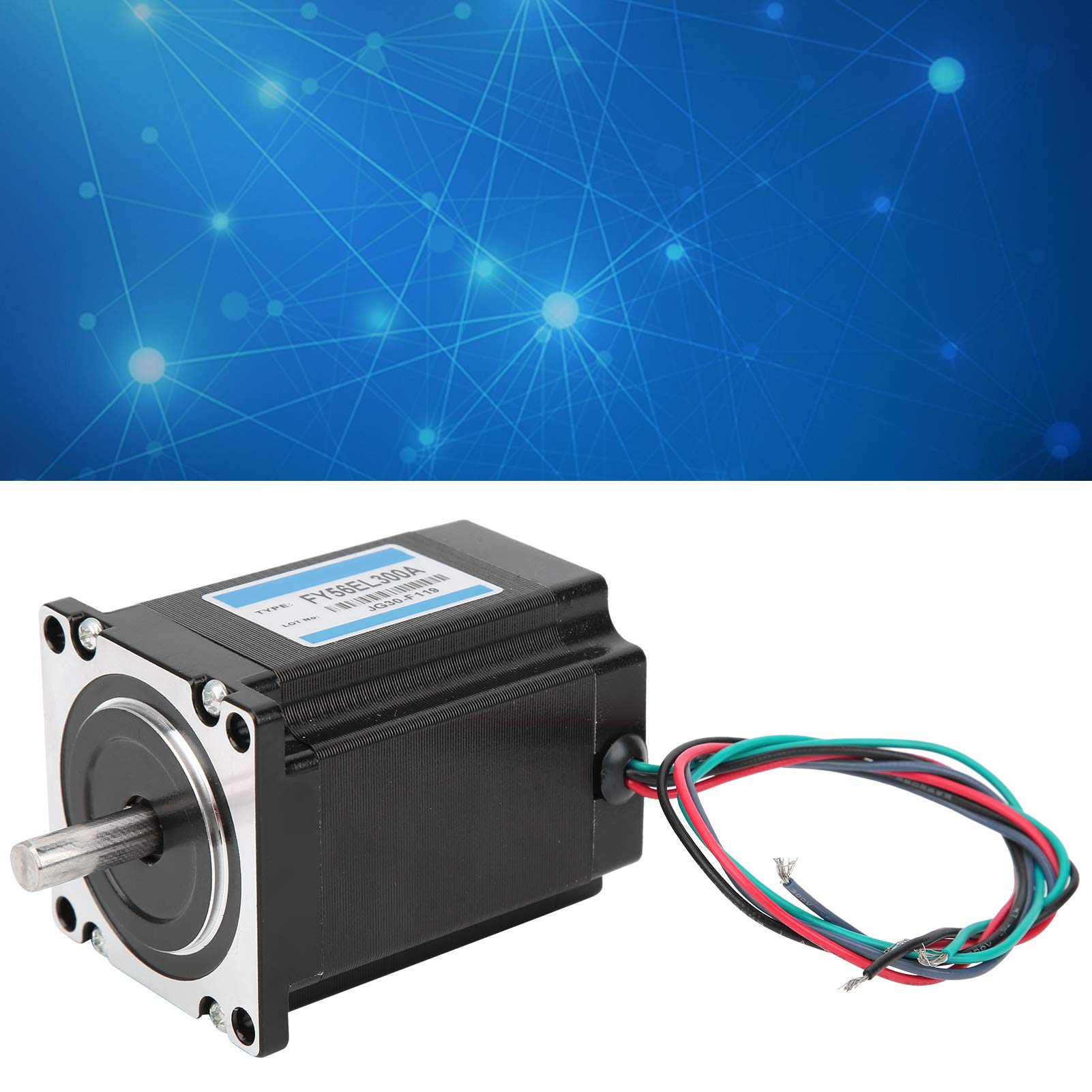 Motor eléctrico NEMA23, 2 fases, 56 pasos, 1,8°, 1,5 Nm, herramientas de repuesto para controlador paso a paso