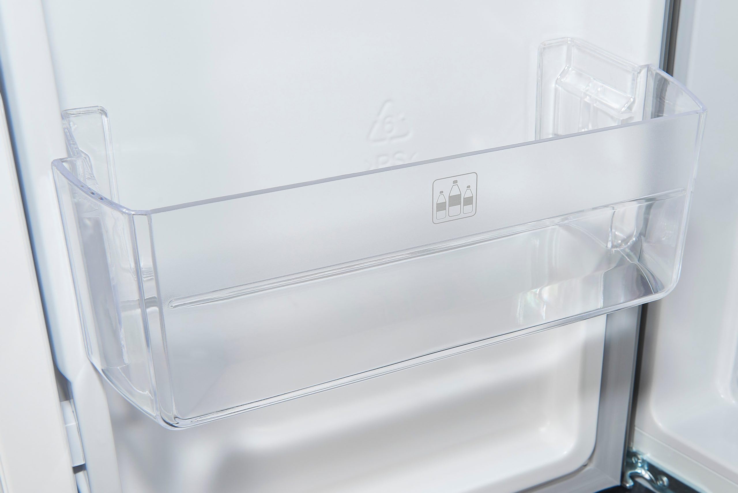 Exquisit® Frigorífico Americano, 4 Puertas, 362L, Clase D, Material Acero Inox, Tecnologia No-Frost, Display Digital en Puerta, Cajon Verdulero Siempre Fresco, Consumo 210 kWh/año, Medidas 180x79x62Cm