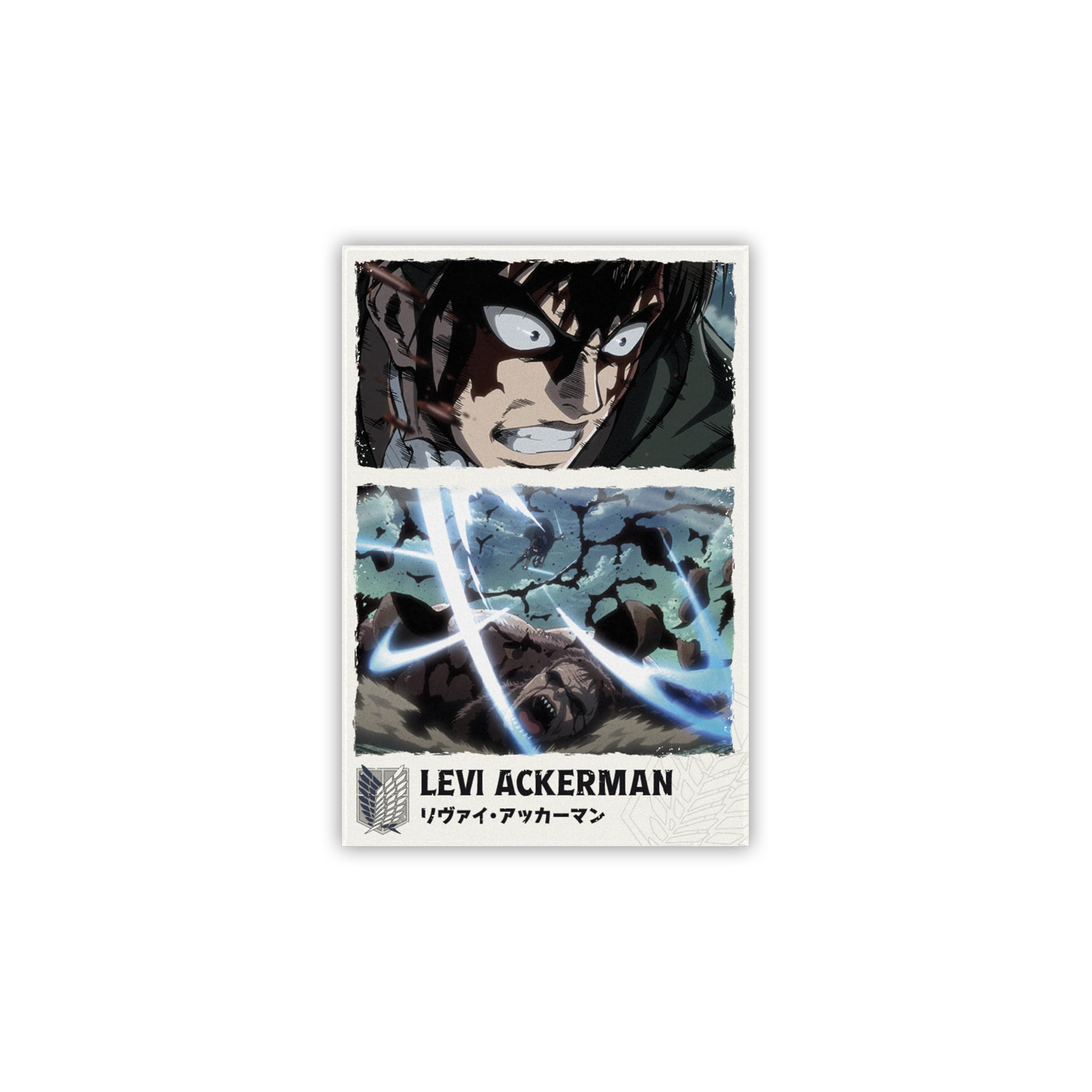 ABYstyle Attack on Titan Levi Ackerman Magnet – Official Product – Standard Size – Collector Design – Attach to Fridge or Metal Surface