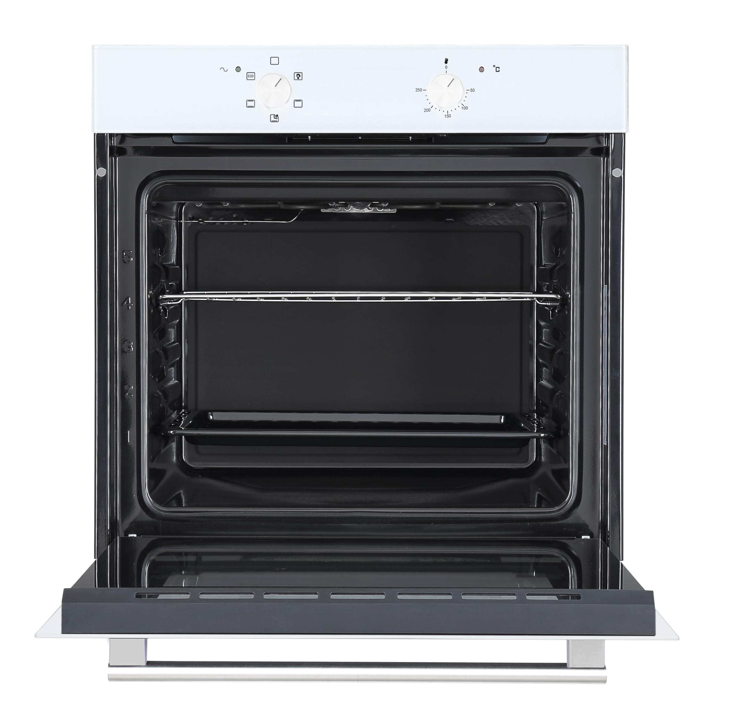 GEDTECH Four encastrable multifonctions GFO76WH - 76L - Grill - Fonctions vapeur (Blanc)