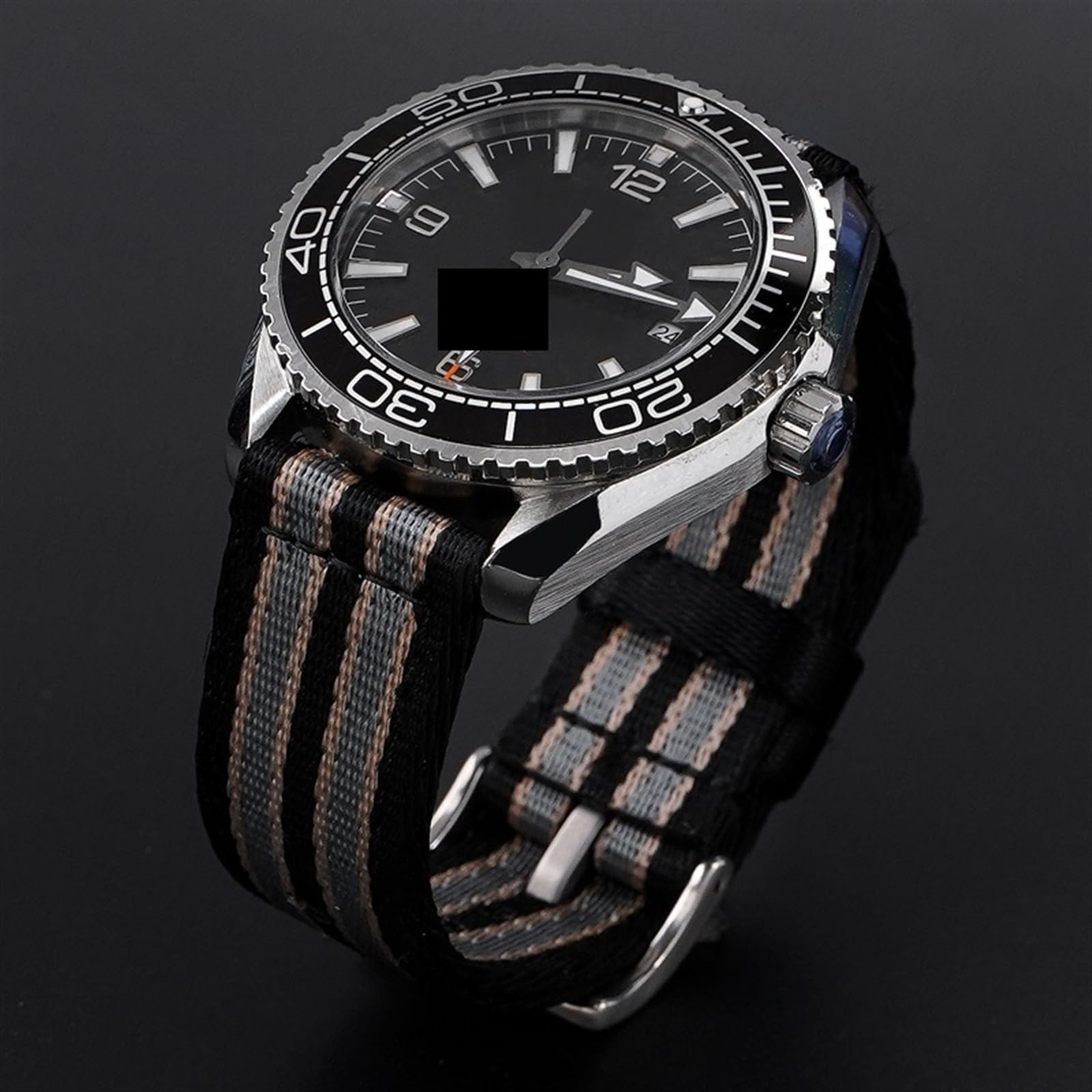 Nylon Watch Strap 20mm 22mm for Quartz Watch Smart Watch Woven Canvas Strap