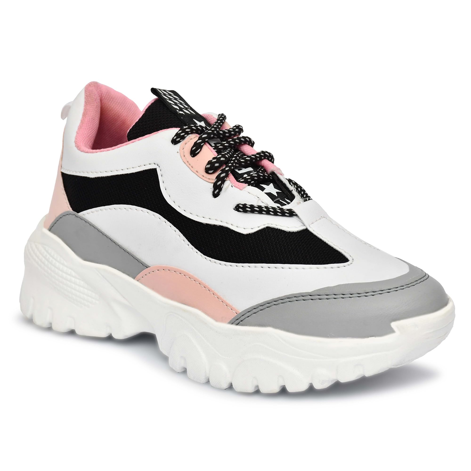 See full amazon price history chart for SUSON Womens Multicolour Synthetic Leather Sneakers Shoes SUSON Womens Multicolour Synthetic Leather Sneakers Shoes (B0CTYCRS64) Amazon Price History, Amazon Price Tracker
