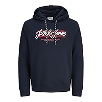 JACK & JONES Felpa da Uomo Jjurban, Sky Captain