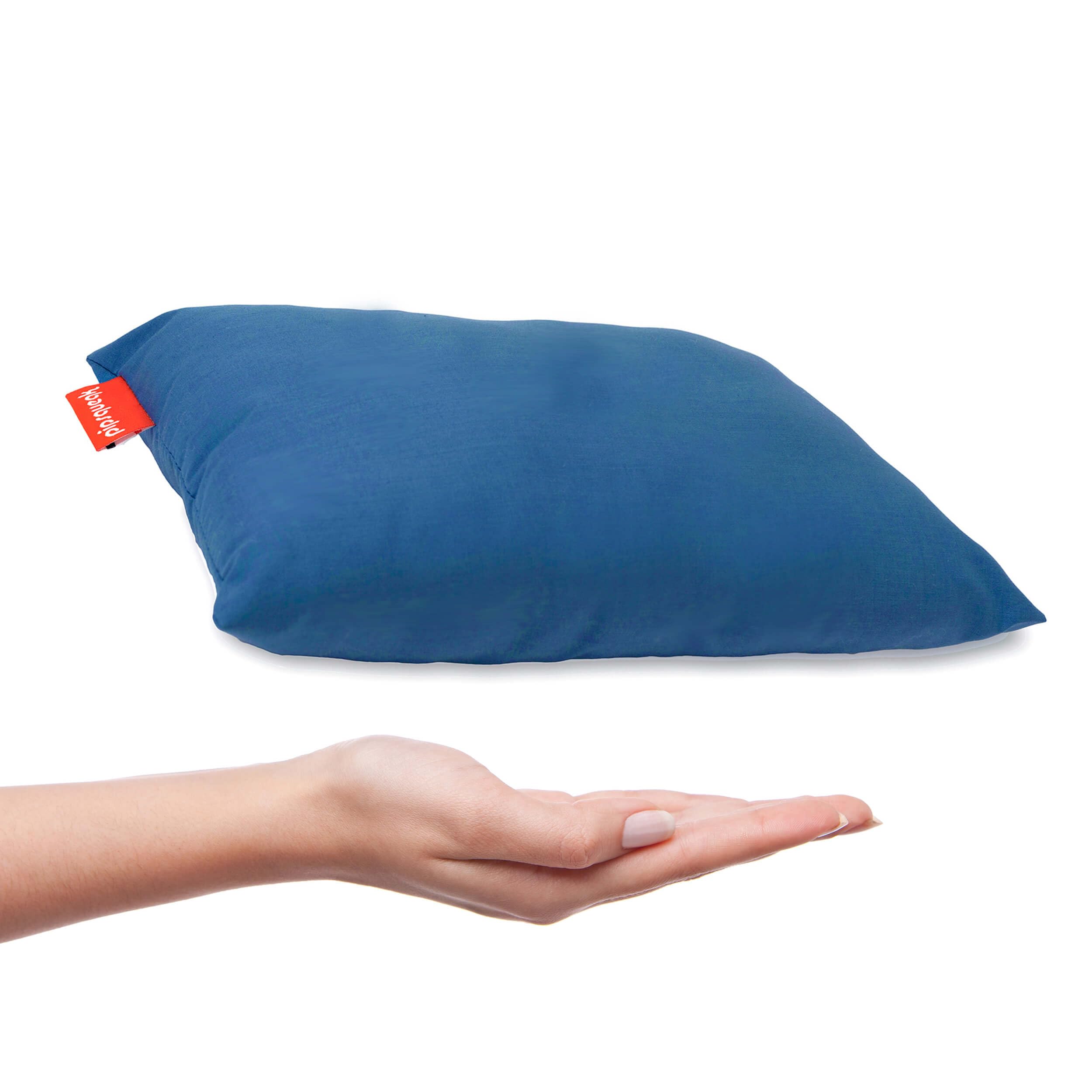 Pipsqueak Microfiber Pillow - Small, Mini, Tiny - 11 x 7 in - Perfect for Travel, Cars, Airplanes, Camping, Dogs, Toddlers, Kids, Lumbar, Knees and Neck - Ages 2 Yrs and Up