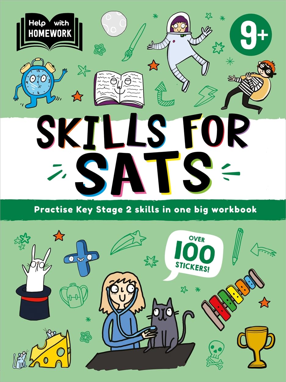 Help With Homework: Age 9+ Skills for SATs (Practise Key Stage 2 skills in one big workbook)
