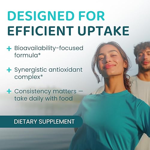 Miniatura 4 de NAD+ Elite Complex  NAD+ directo 300 mg con urolitina A, resveratrol, CoQ10 y mezcla de antioxidantes  Energía celular, apoyo mitocondrial y