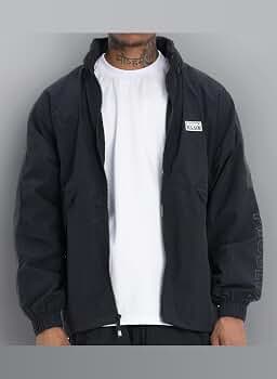 Amazon | [PRO CLUB] プロクラブ FULL COUNT WINDBREAKER JACKET BLACK