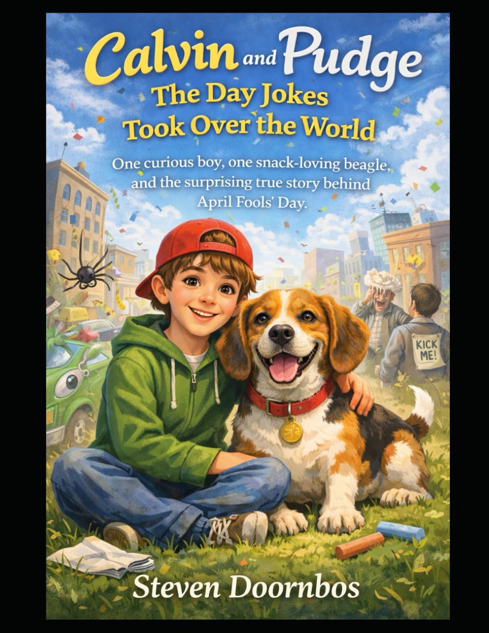Calvin and Pudge: The Day Jokes Took Over The World: One curious boy, one snack-loving beagle and the surprising true story behind April Fools Day
