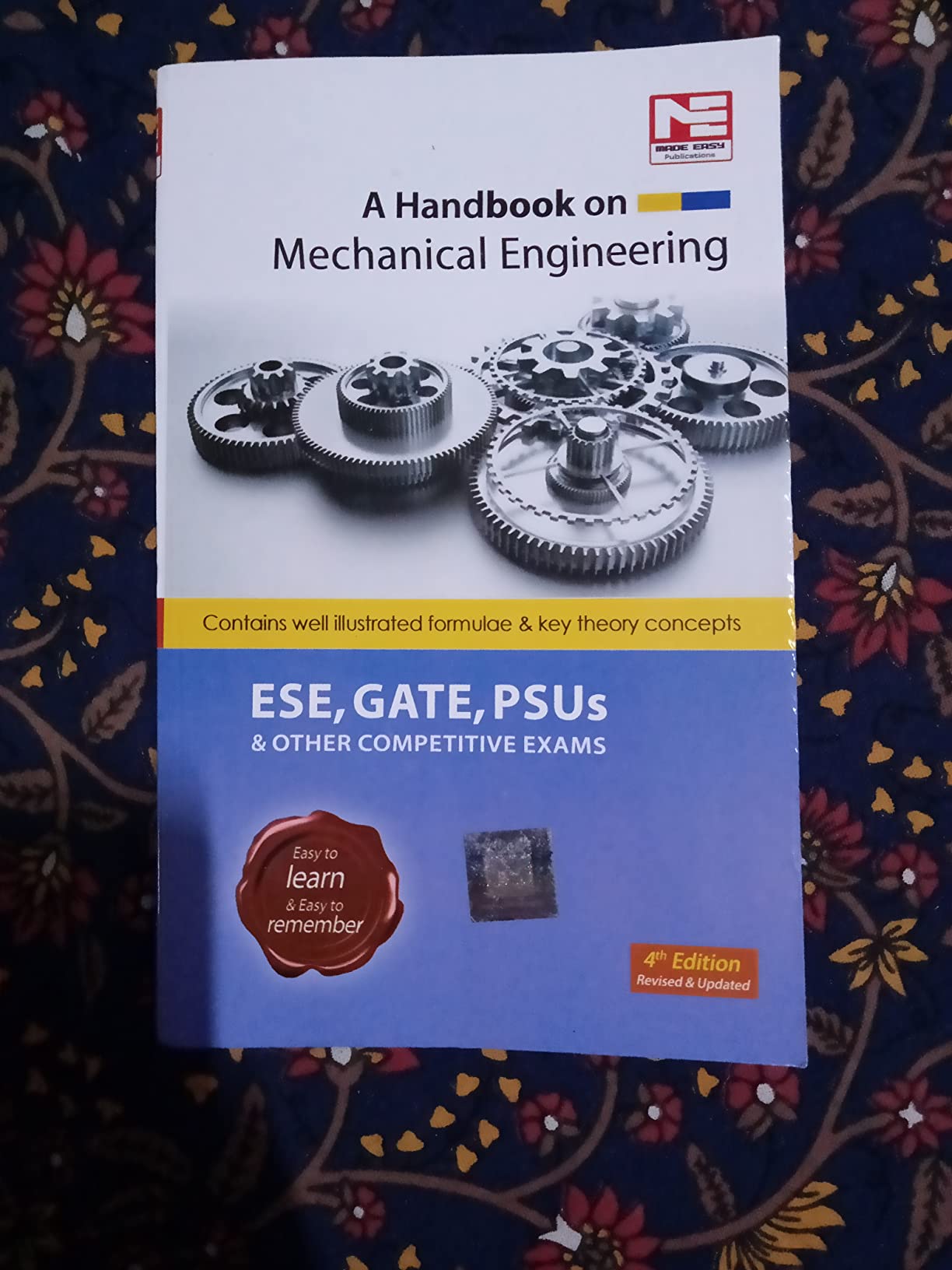 A Handbook On Mechanical Engineering - Contains Well Illustrated ...