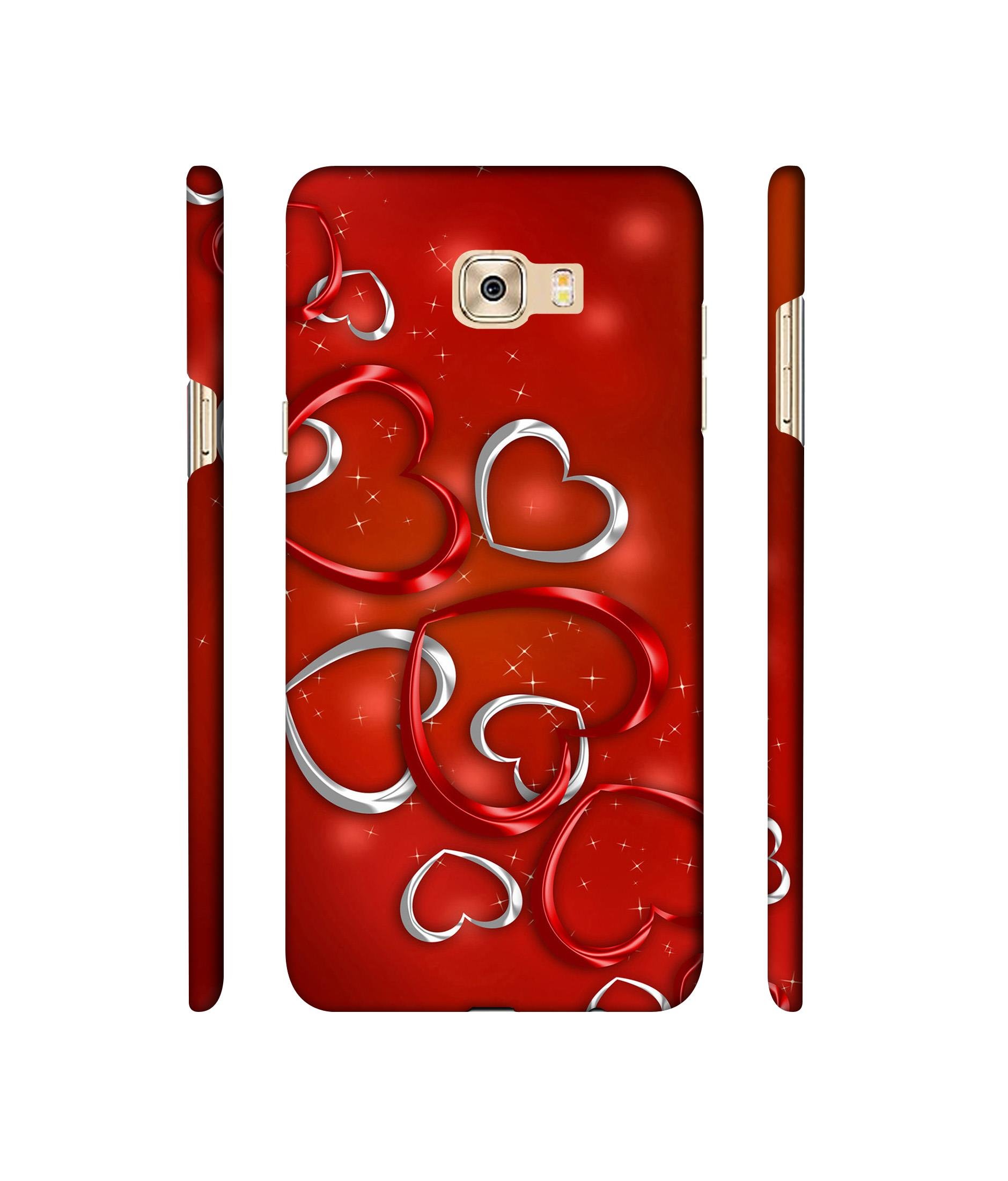 Casotec Hearts Design 3D Printed Hard Back Case Cover for Samsung Galaxy C7 Pro (B07191L8ZB) Amazon Price History, Amazon Price Tracker
