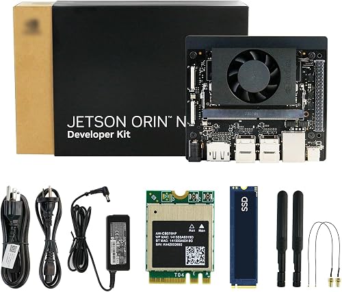 Yahboom Jetson Orin Nano 8GB RAM Super Board(Official) 67Tops Development Board Kit for Embedded Edge Systems Deploying OpenClaw