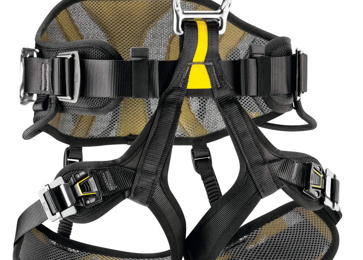 Petzl AVAO SIT FAST 0, Black/Yellow, 0