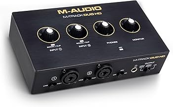 M-Audio M-Track Pro オーディオインターフェイス M-AUDIOのオーディオインターフェイス、M-Track Soloのご紹介です。