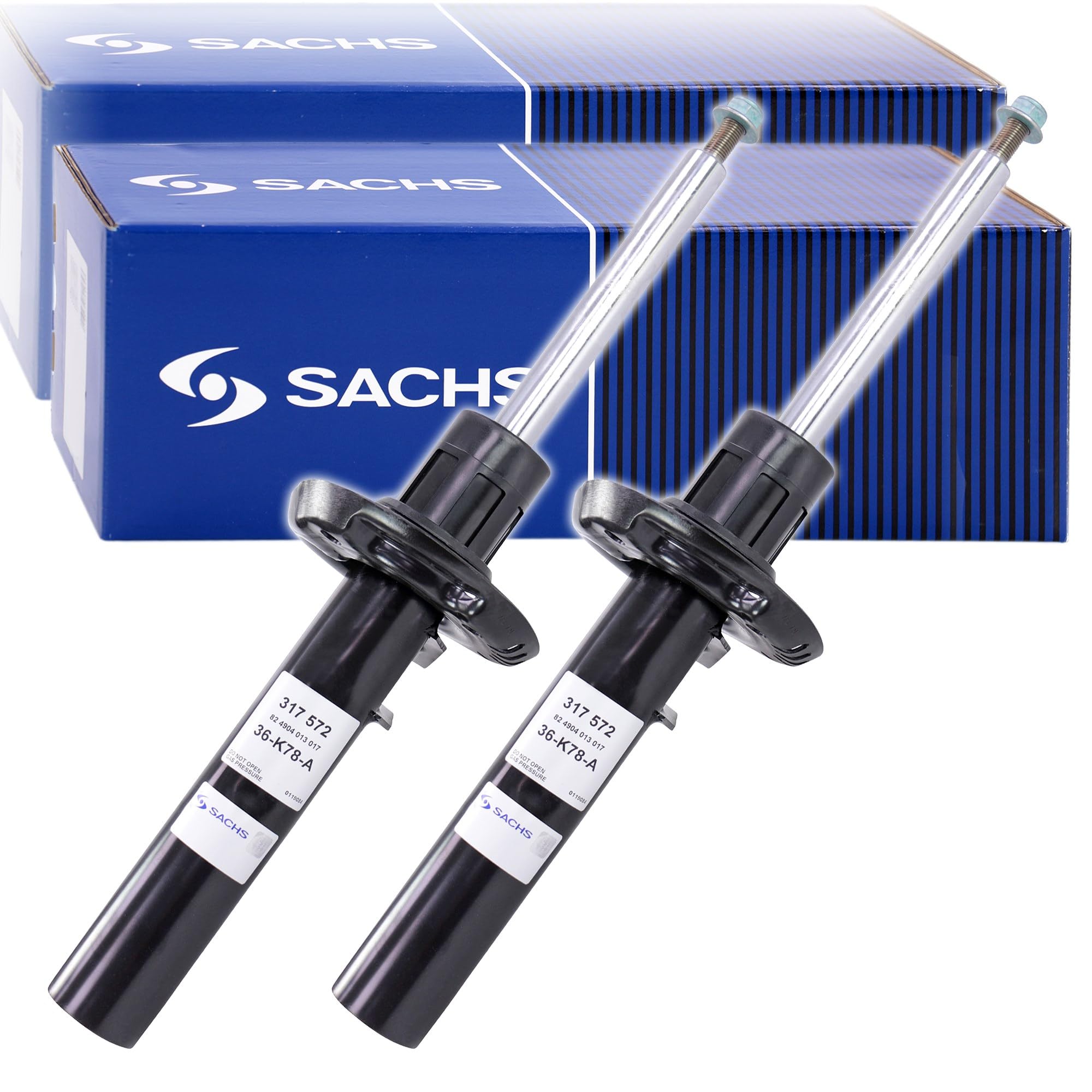 SACHS 2x Ammortizzatore 317572 Compatibile con: AUDI A3, A3 Sportback, SKODA OCTAVIA II, VW BEETLE, BEETLE Cabriolet, EOS, GOLF V Variant, GOLF VI Variant, JETTA III, JETTA IV, TOURAN, TOURAN