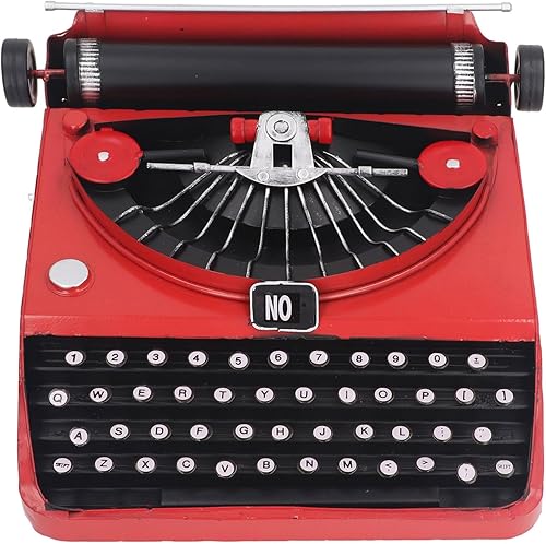 Modelo de máquina de escribir retro vintage, modelo de máquina de escribir vintage portátil, modelo de máquina de escribir vintage, modelo de