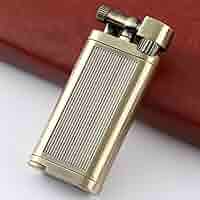 彫刻装飾の金属製アンティークボックスとライターとパイプセット ZIPPO ライター パイプ専用 STEEL AND WOOD パイプ用ユニット