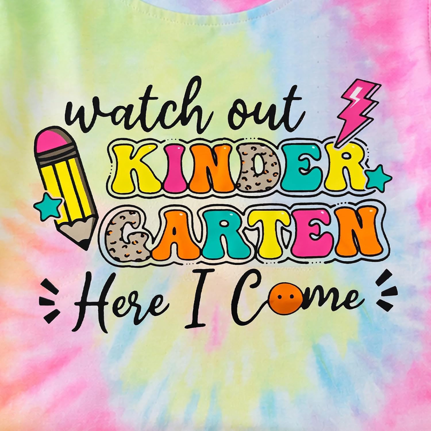 First Day of Kindergarten Shirt Watch Out Kindergarten Here I Come Shirt