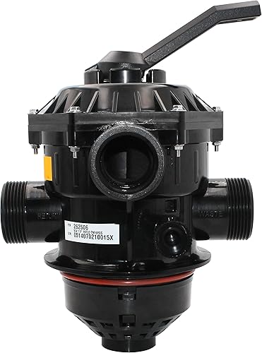 Miniatura 5 de 262506 Válvula estilo abrazadera de 6 vías de 1-12 pulgadas, compatible con filtro de arena de piscina y spa, pieza de posventa.