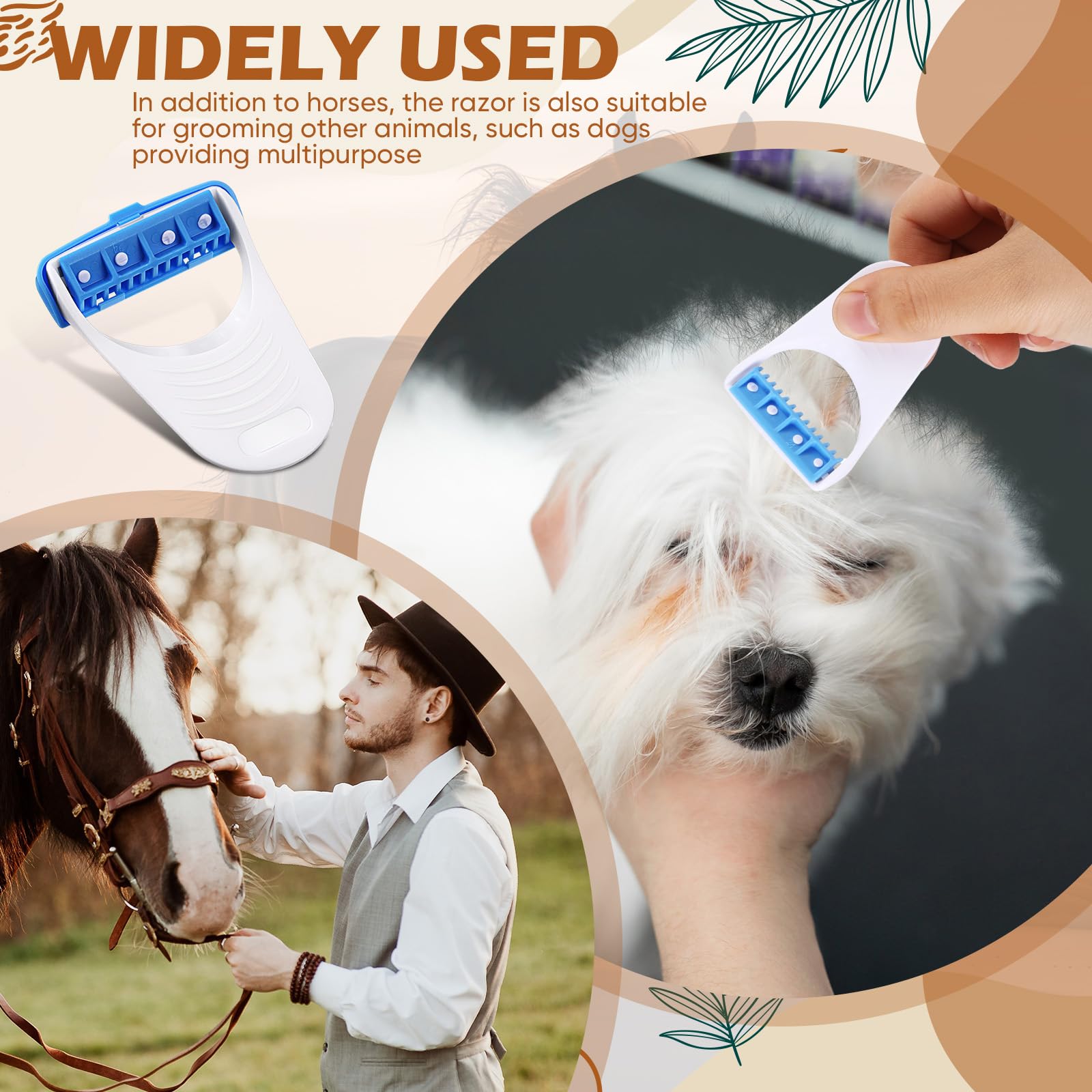 Horse Clippers - 6 Pack Disposable Razors -4 Horse Clippers - 6 Pack Disposable Razors -4