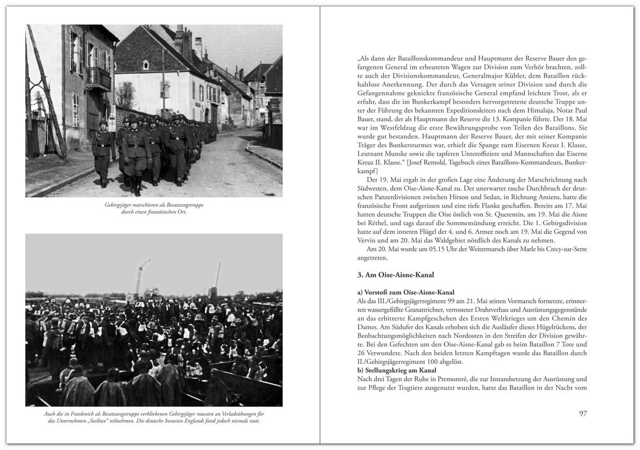 Deutsche Gebirgsjäger im Zweiten Weltkrieg (Flechsig - Geschichte/Zeitgeschichte)