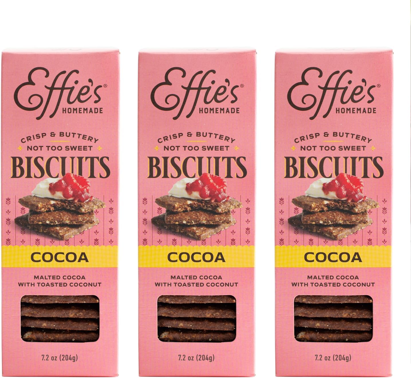 Biscuits - Cocoa - 3 Pack
