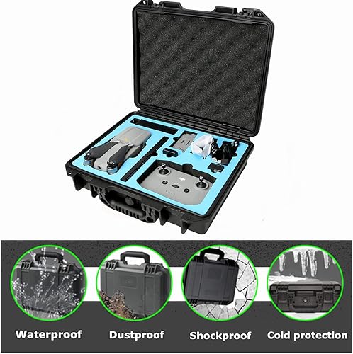 Miniatura 2 de Mavic Air 2 - Funda impermeable para DJI Mavic Air 2 Fly More Combo y accesorios para drones