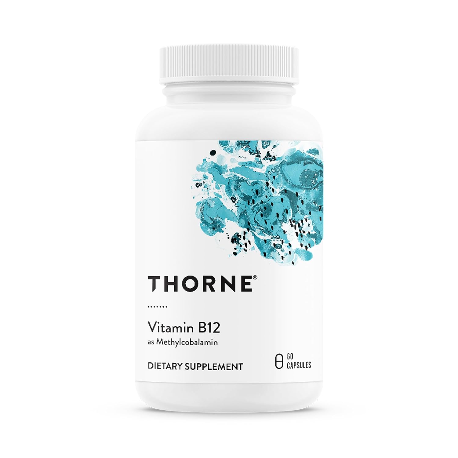 THORNE - Vitamin B12 - as Methylcobalamin - Supports Heart Nerve Health Blood Cell Function Healthy Sleep Methylation