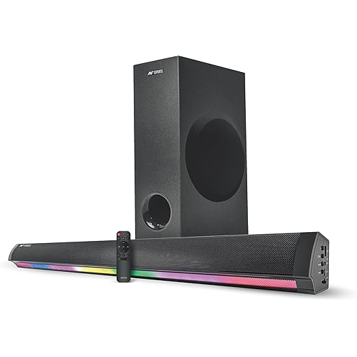 Ant Esports SBW200 RGB Light 200 watts Sound Bar with 55 in