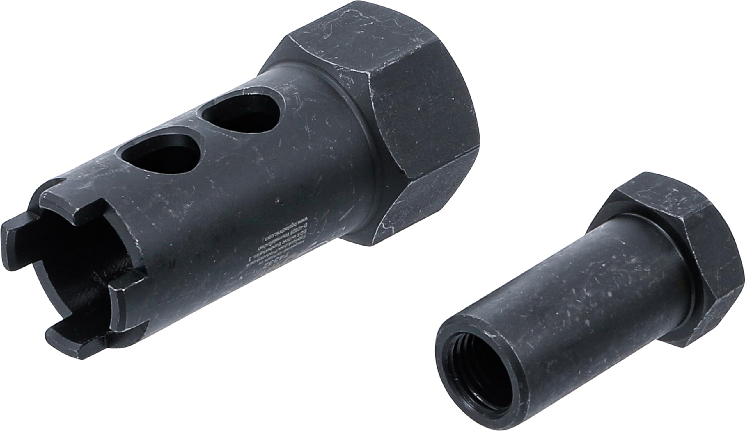 Chiave Per Iniettori Diesel BGS 74332 | Per MAN 422/403, Mercedes-Benz, Scania | Profilo 4 Denti, Esagono 24 Mm | Utensile Per Meccanici Professionisti
