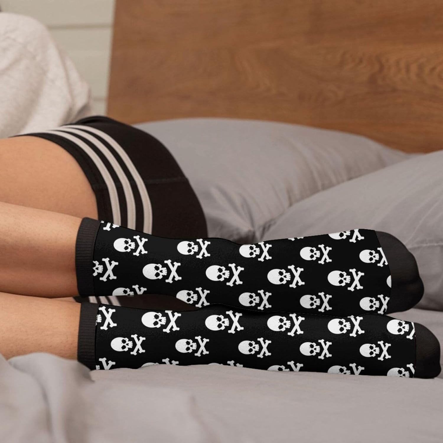 Uterus Unisex Funny Novelty Funky Crazy Cool Crew Dress Socks - Image 4