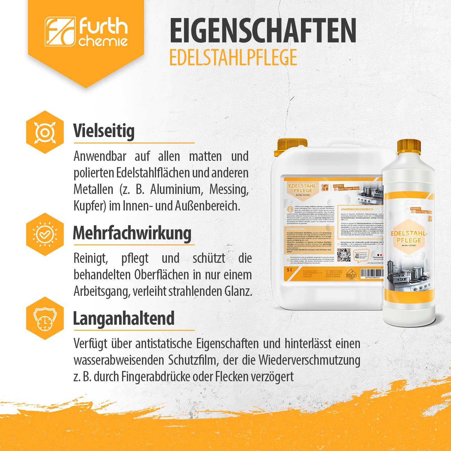 Edelstahlpflege, FURTEC EP 5 L
