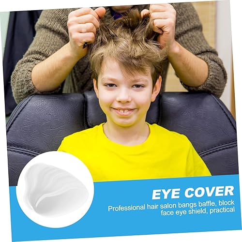 Miniatura 5 de 100 viseras desechables de ducha para adultos, protector facial transparente para corte de pelo, visera facial al aire libre para salones de
