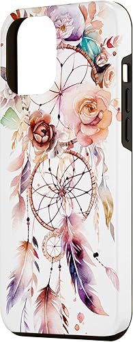 Miniatura 2 de Funda diseñada para iPhone 12 Pro Max con diseño de atrapasueños de corazón