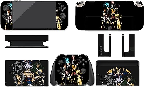 SadSkins Funda completa para Switch OLED Anime Switch OLED Protector Skin Cover Matte Vinilo Adhesivos (solo Switch OLED)