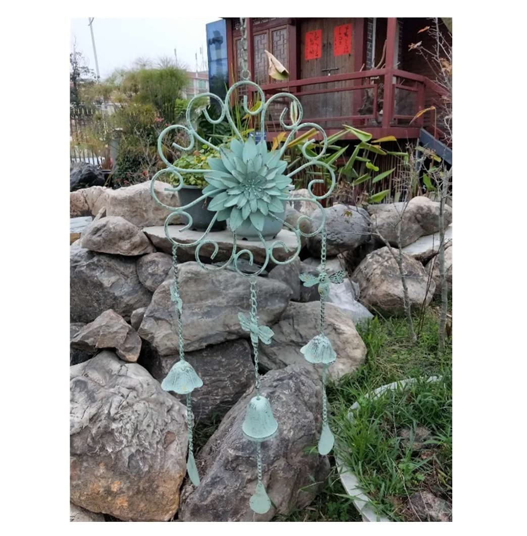 Campanelli A Vento da Giardino Campanelli Eolici da Giardino Campanelli Eolici A Forma di Farfalla in Ferro Battuto retrò Adatti per La Decorazione del Giardino