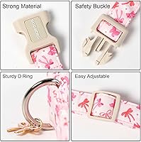 Vista 138 de DOGWONG Collar de perro Airtag de algodón y cáñamo, collar resistente para perros con soporte para Airtag, collares verdes para perros pequeños