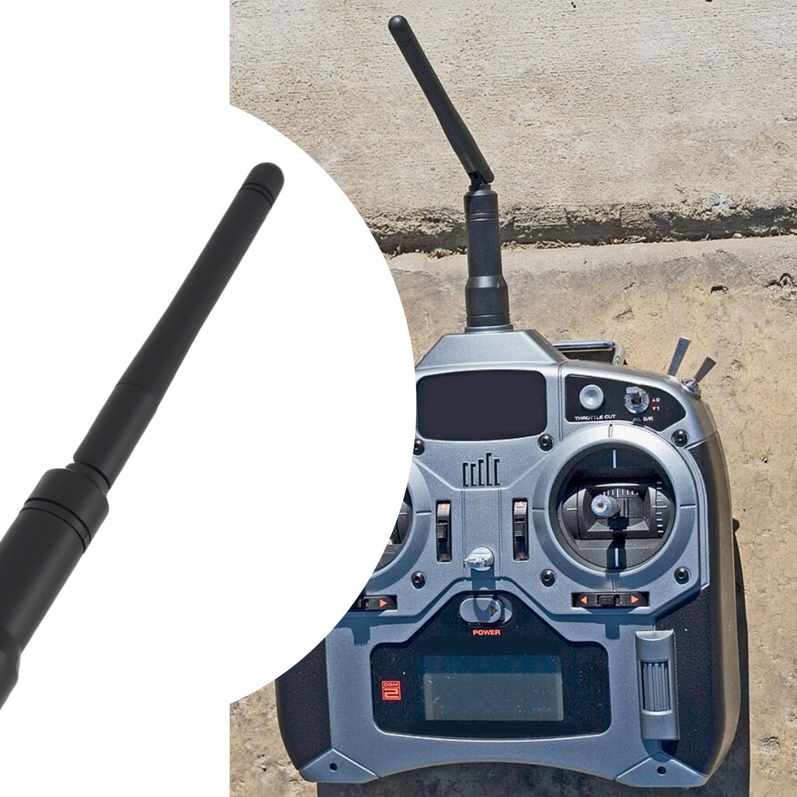 Spektrum DX8 DX6i Antenna Antenna W Connettore per DX7