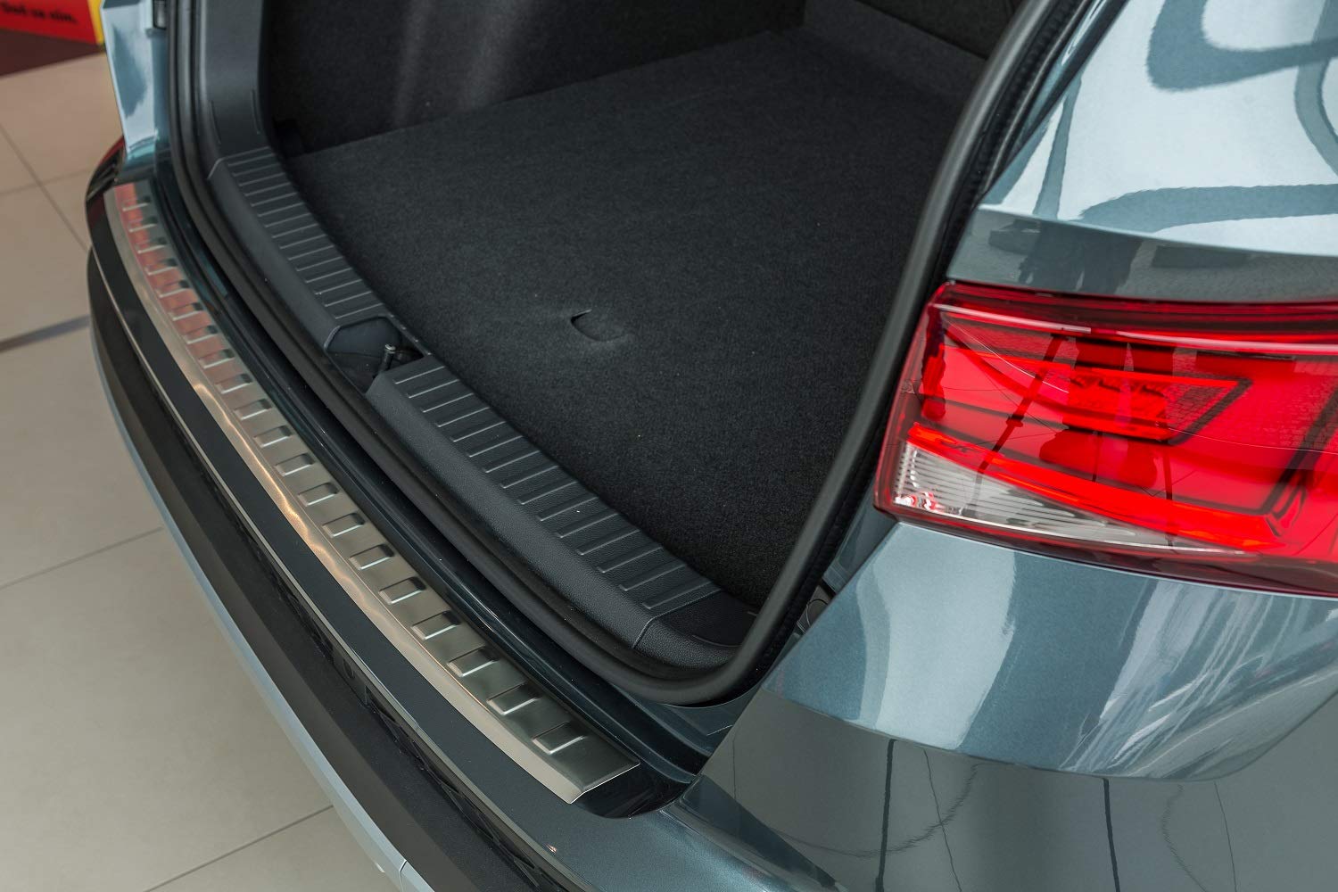 tuning-art L224 Protezione paraurti per Seat Ateca 2016- Acciaio Inox