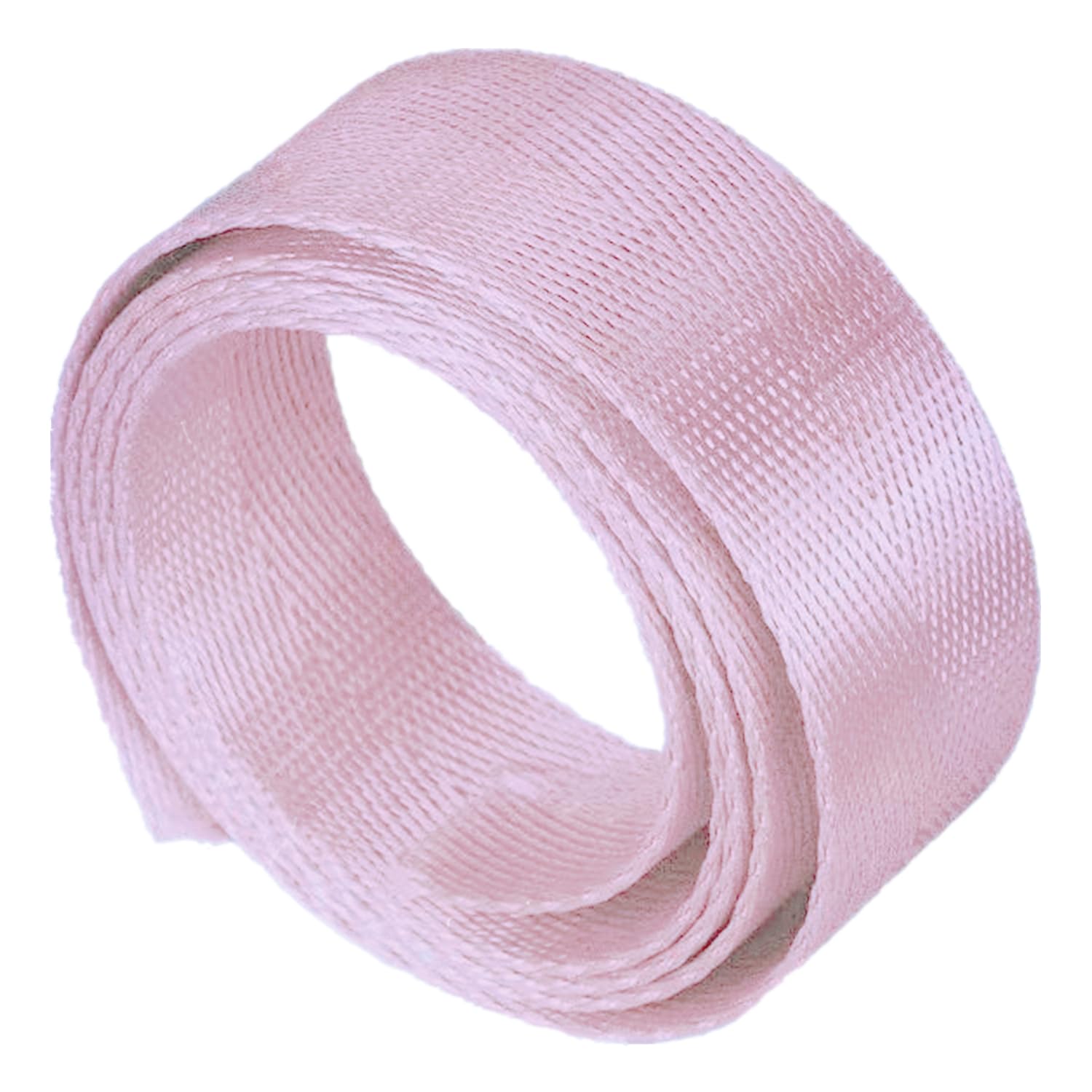 FGJsfhrDTU Webbing, Nylon Band Herringbone Tape 25mm Width 5-20 Yard Multicolor(Pink,5 yard)
