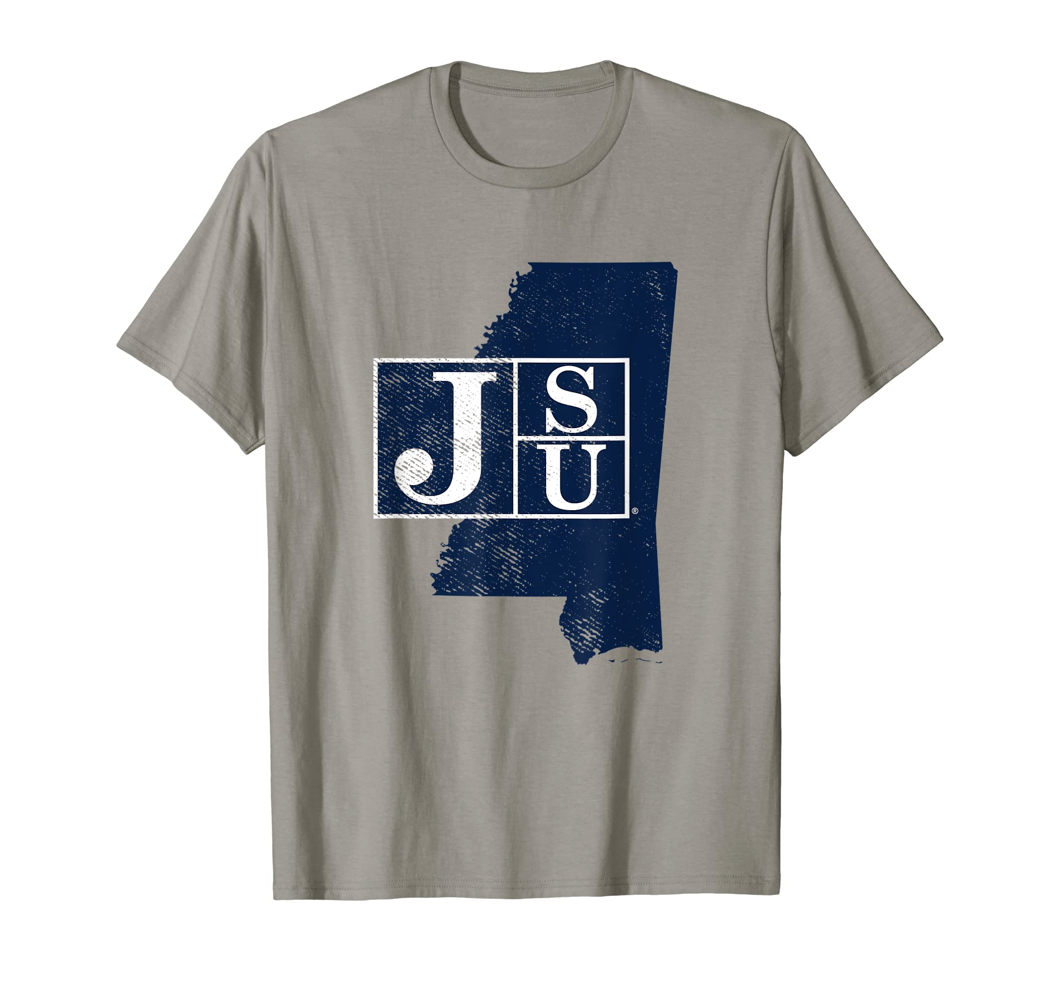 Jackson State University Tigers State Shape T-Shirt