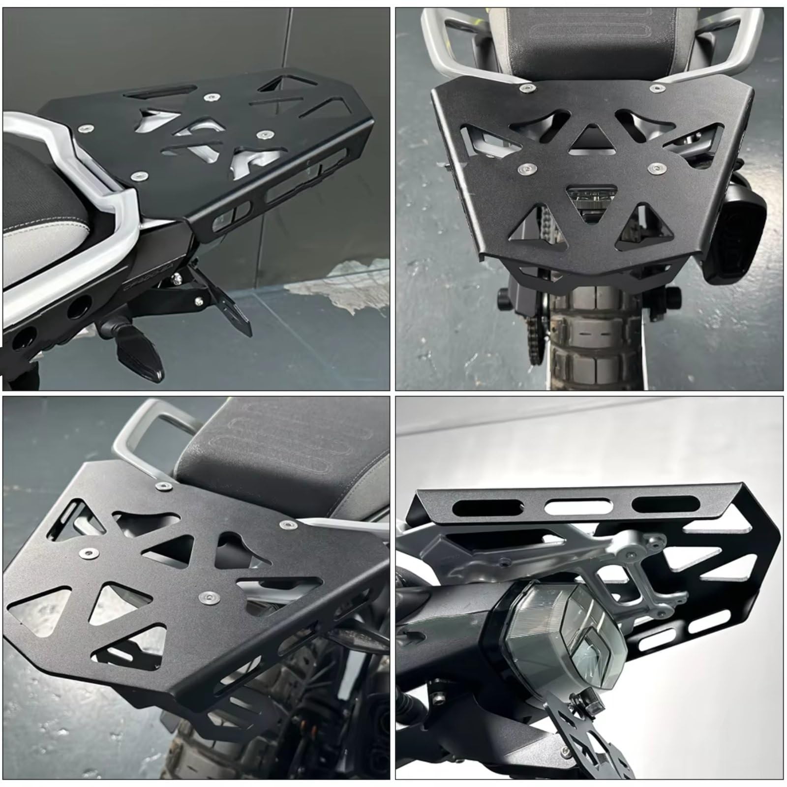 Portapacchi Moto Per CFMOTO 450MT 2024 Portapacchi Posteriore Portapacchi Moto Supporto Per Scaffale Posteriore Scaffale Portapacchi Moto
