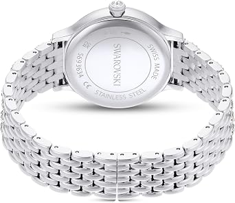 Swarovski Imber Watch, Swiss Made, Metal Bracelet, Silver Tone, Stainless Steel