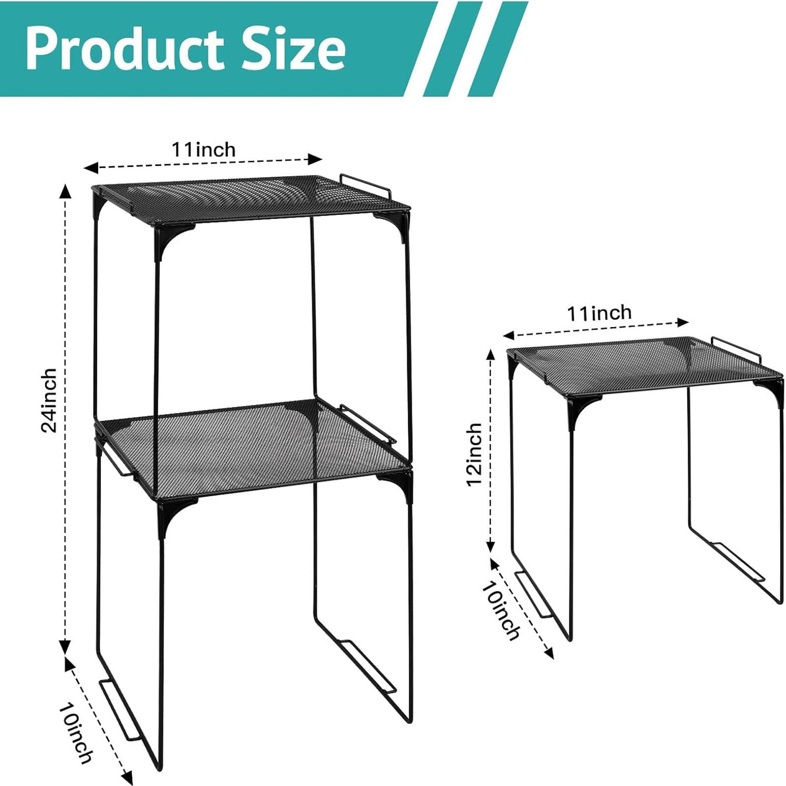 Estante de almacenamiento de malla de metal para las escolares estándar de 28 5 x 25 5 x 32 5 cm multifunzione ahorra espacio para el aula y el hogar
