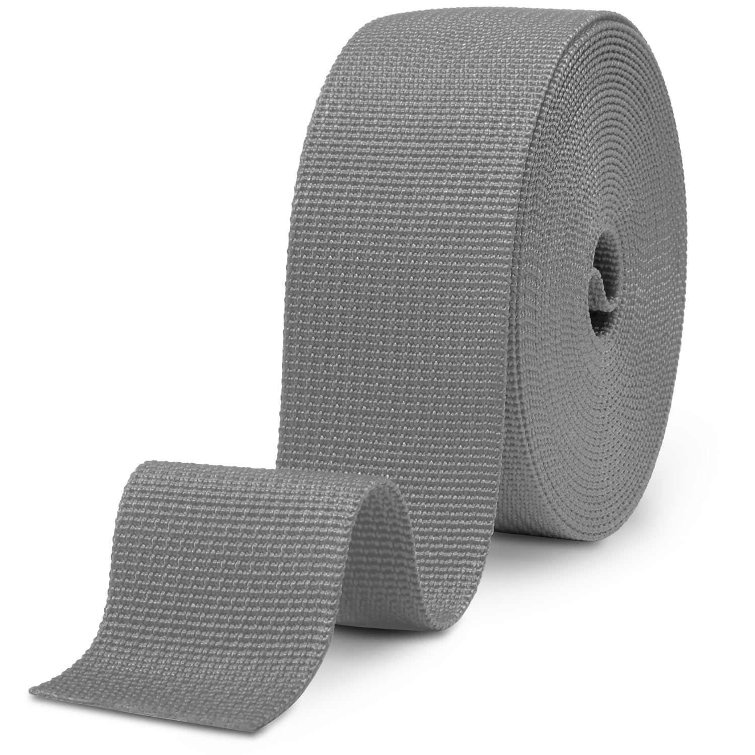 CooBigo 12 Yards Webbing 3/4" &amp; 1" &amp; 1.5" &amp; 2" Polypropylene Webbing Strap 3/4 Inch 1 Inch 1.5 Inch 2 Inch Wide Webbing Strapping for Bags/Lawn Chair/Pool Solar Cover DIY Crafting