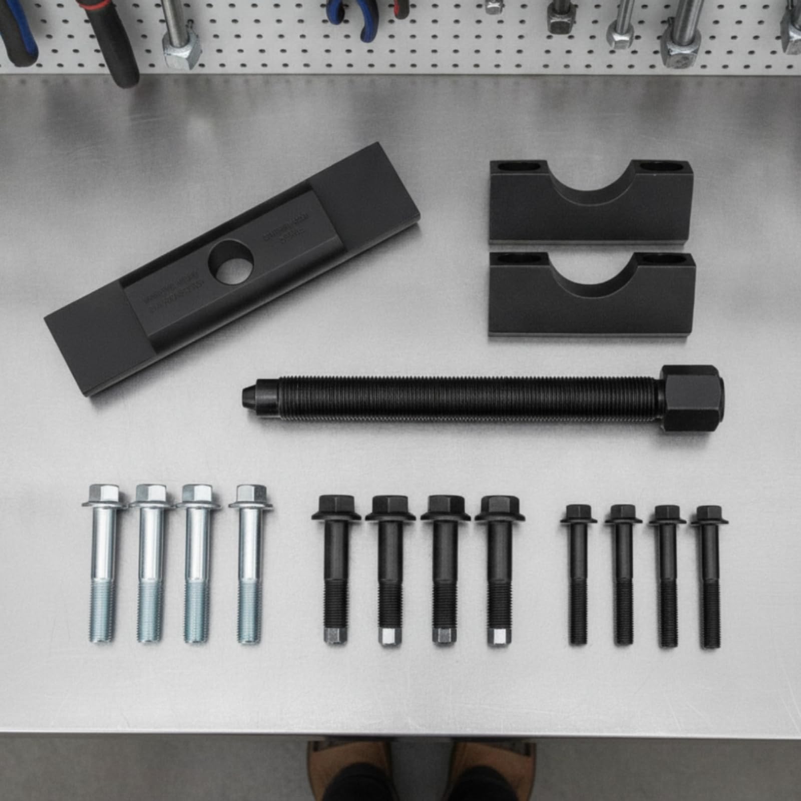 Estrattore con attatori Regolabile Estrattore con Forcelle Durevole Utensile per Autoriparatori, Manutenzione Camion