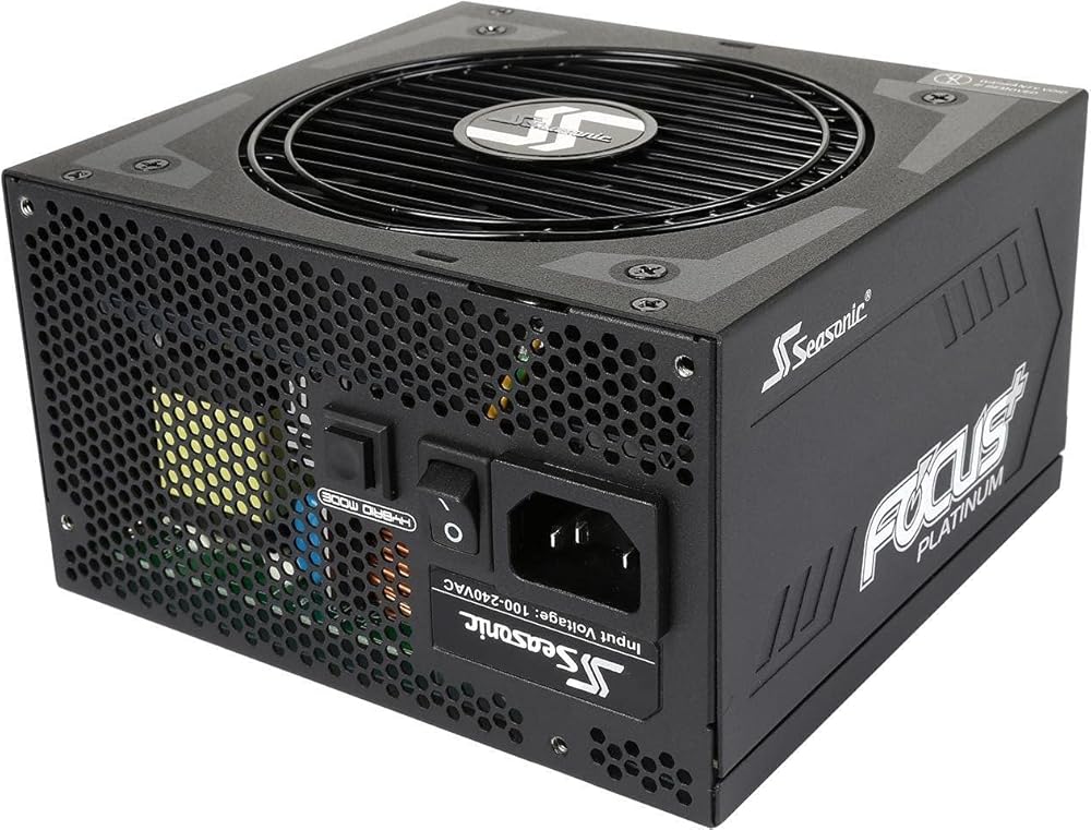 Seasonic FOCUS Plus 750 Platinum, 80+ Platinum Certified 750W Full Modular Power Supply with 120mm FDB Fan thumbnail 2