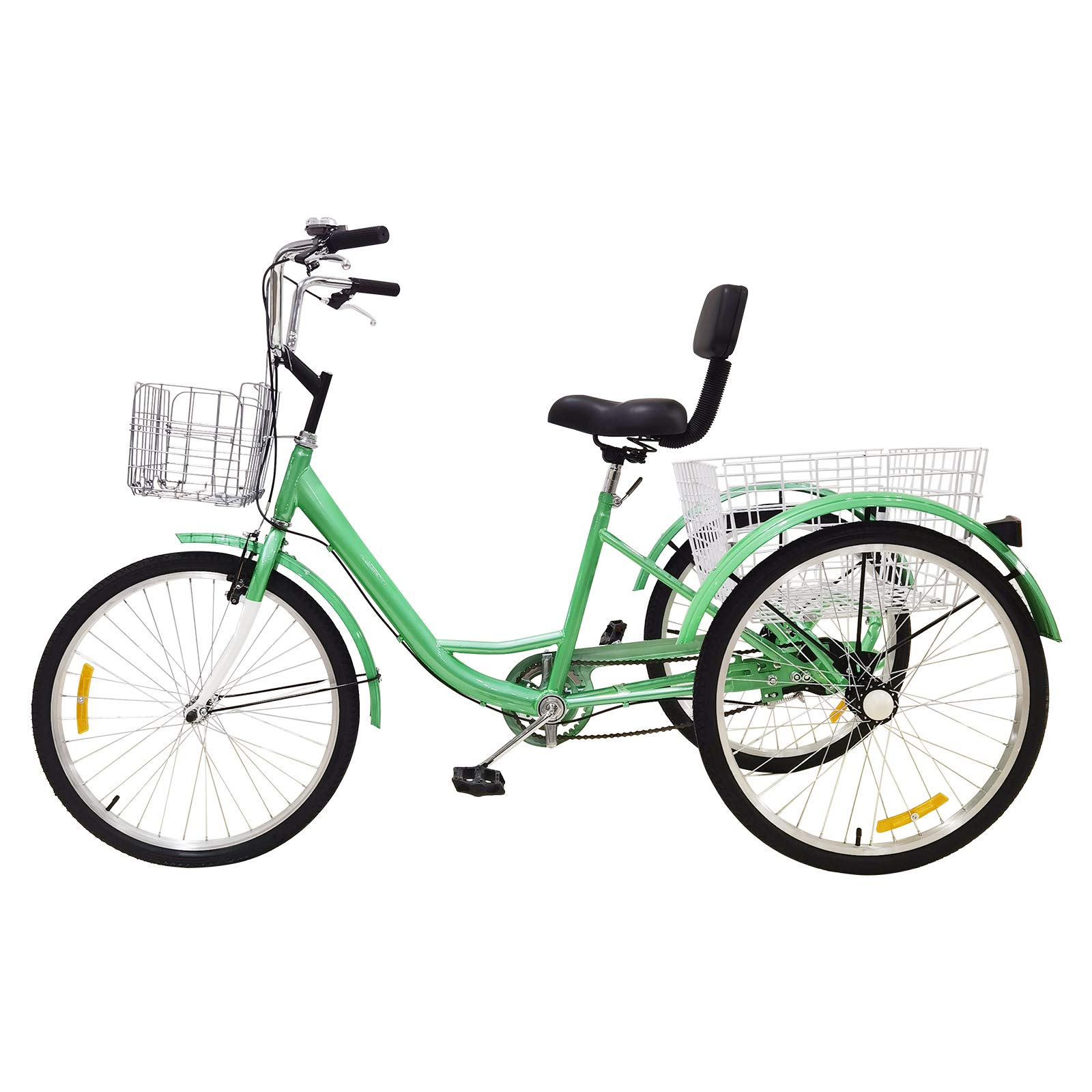Buy Adult Tricycle Single Speed,ThreeWheeled Cruise Trike with Front