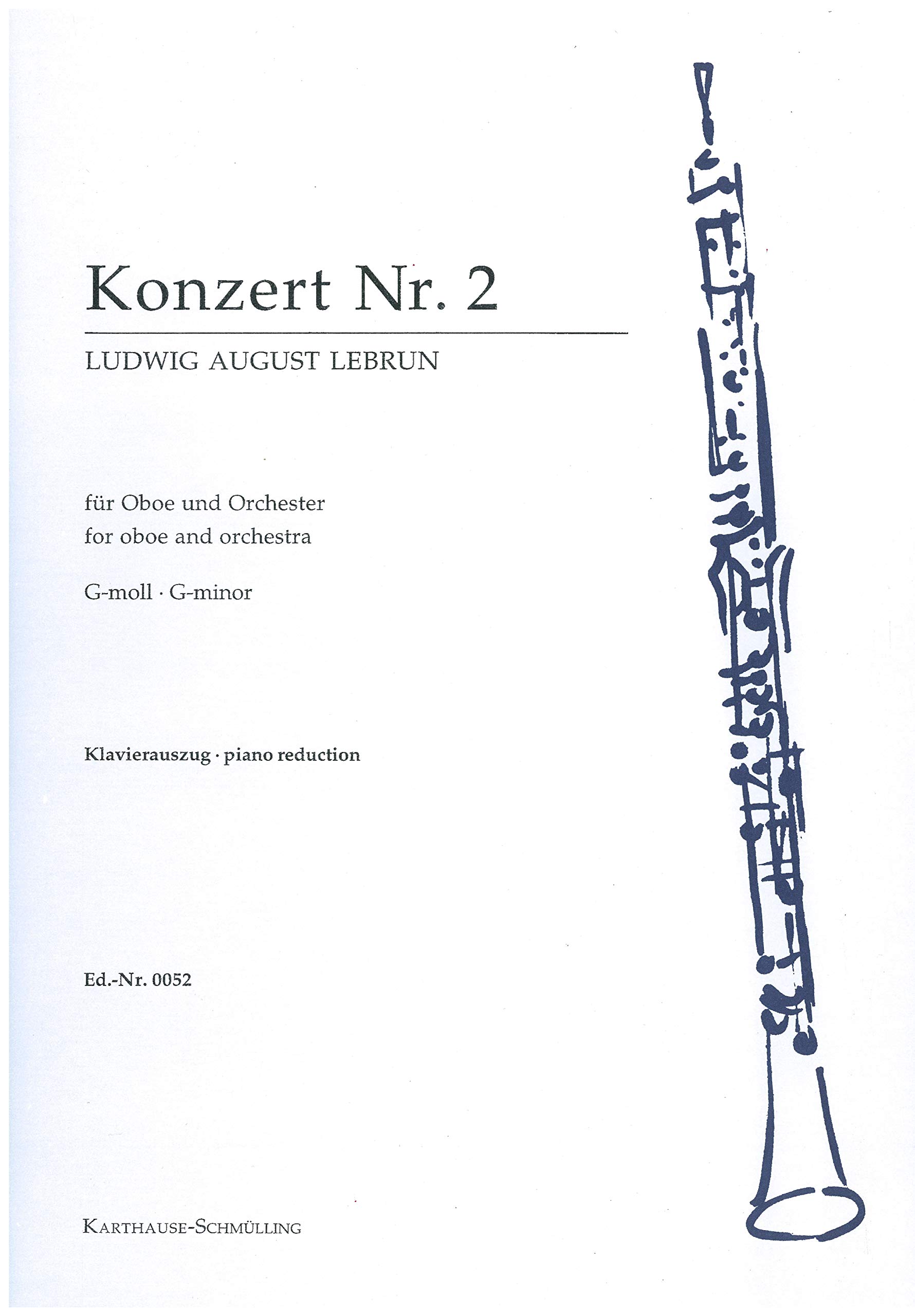 Lebrun L.A. – Concerto SOLm N 2 hautbois